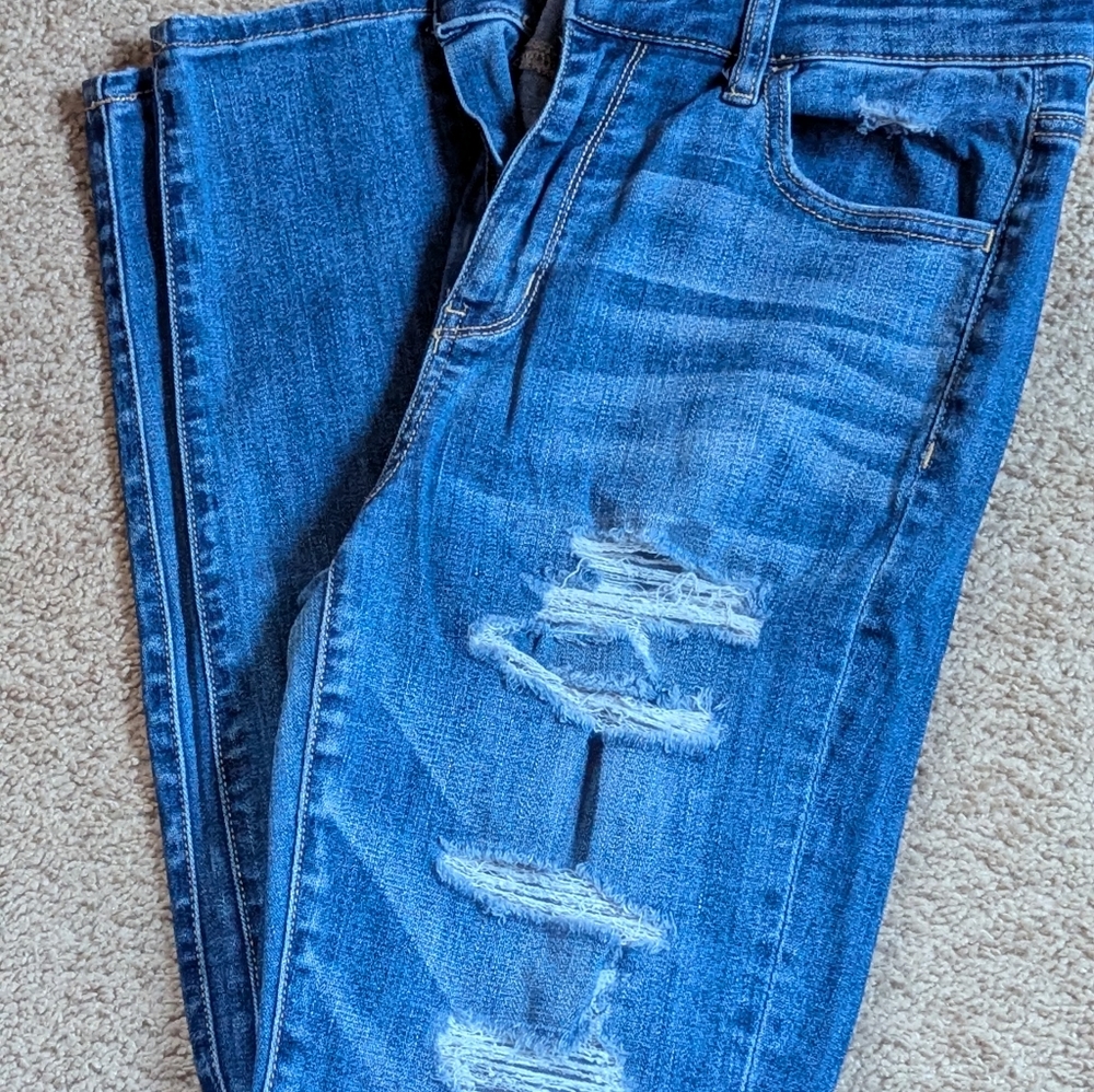 American Eagle jeans- Sz 10R Hi-Rise jegging